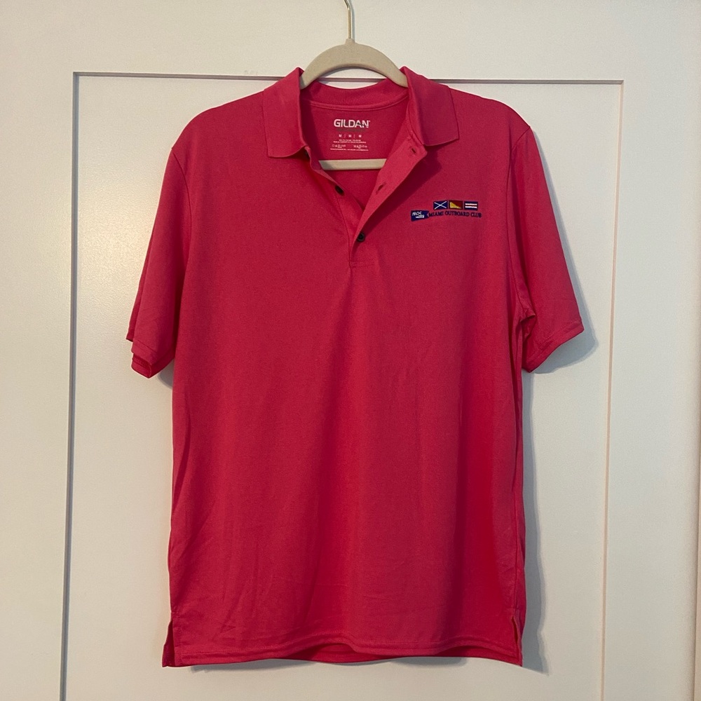 Men’s Golf Shirt - Miami Outboard Club - never worn
